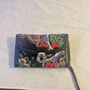 Vera Bradley, Kiev Paisley, wristlet wallet NWOT 7.5 X 5